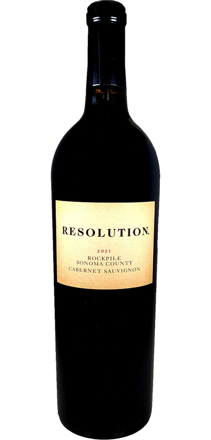 RESOLUTION CABERNET SAUVIGNON ROCKPILE SONOMA COUNTY 2021 WINE