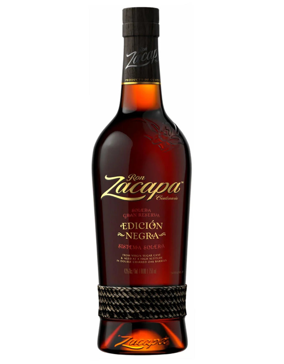 RON ZACAPA RUM CENTENARIO EDICION NEGRA GRAN RESERVA GUATEMALA 750ML Spirits