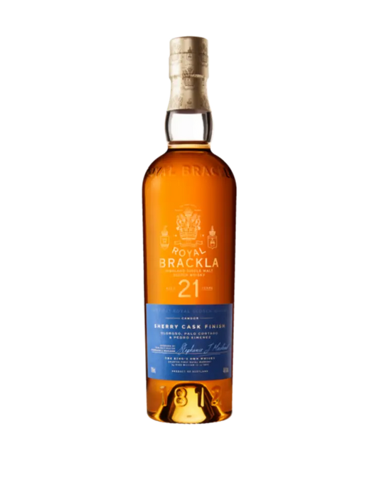 ROYAL BRACKLA SCOTCH SINGLE MALT HIGHLAND 21YR 750ML Spirits