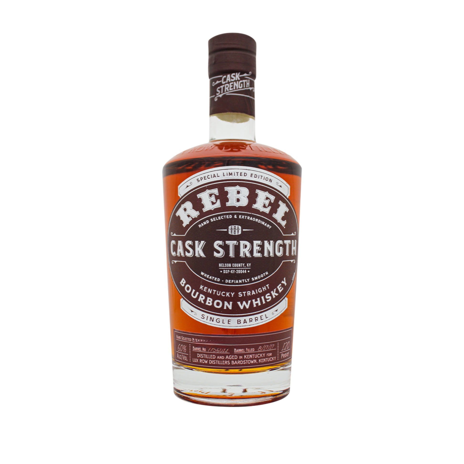 REBEL BOURBON SINGLE BARREL CASK STRENGTH KENTUCKY 750ML LIQ