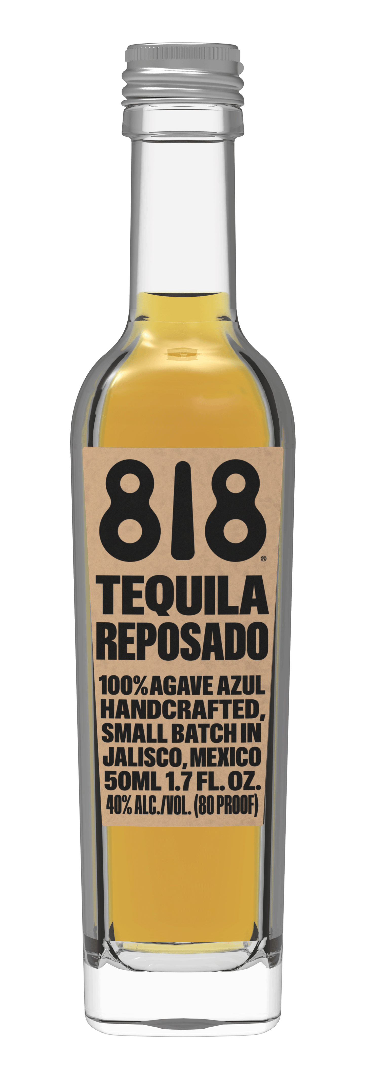 818 TEQUILA REPOSADO 50ML LIQ
