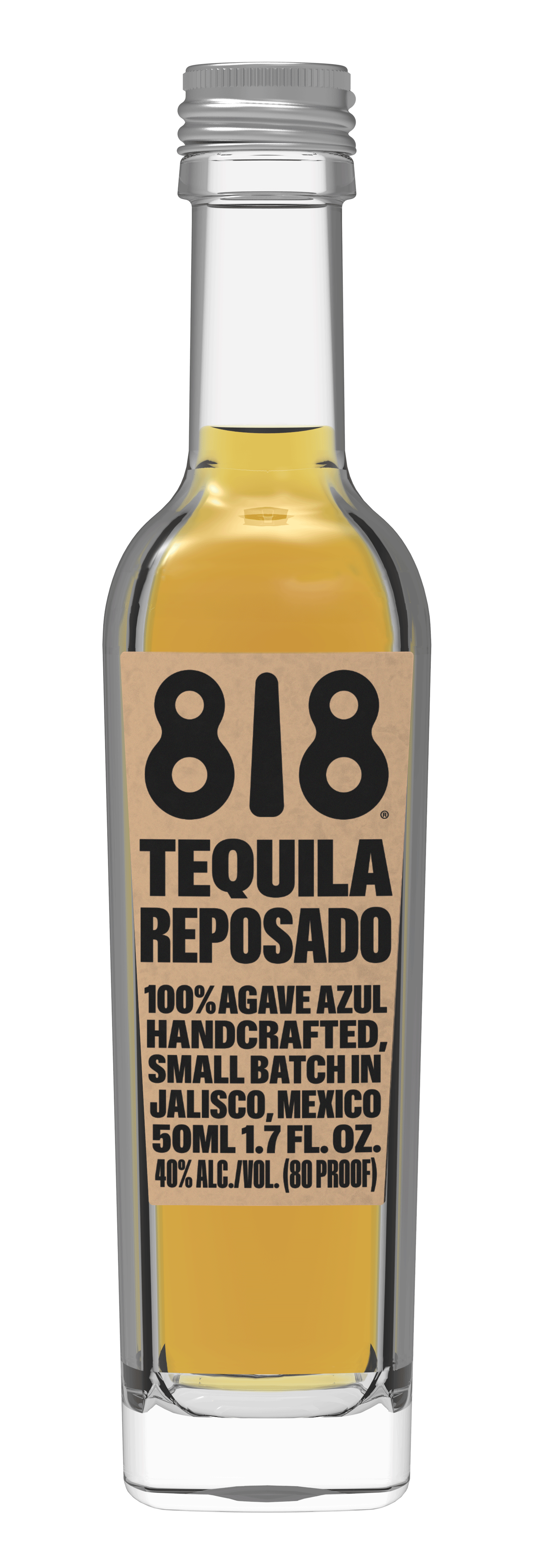 818 TEQUILA REPOSADO 50ML LIQ
