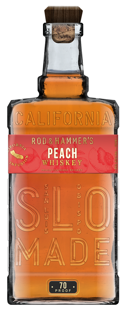 ROD & HAMMERS WHISKY PEACH FLAVORED CALIFORNIA 750ML LIQ