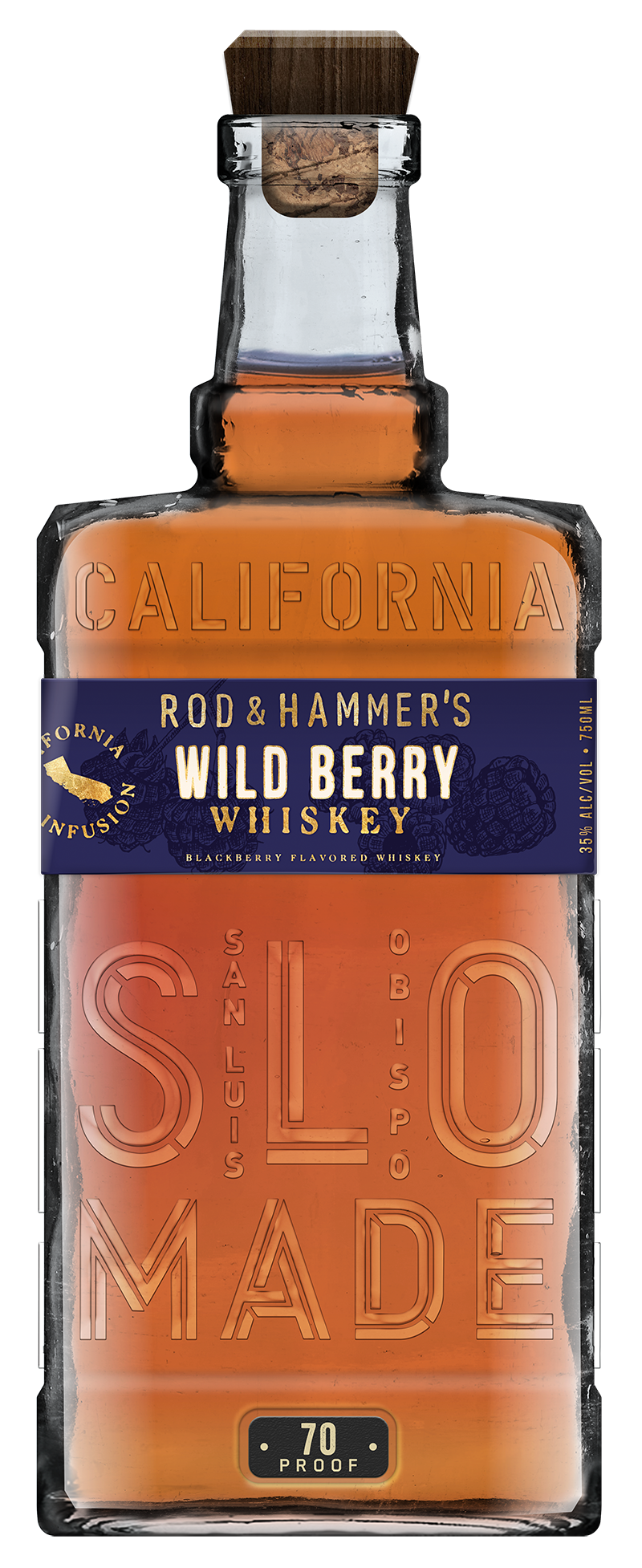ROD & HAMMERS WHISKY WILD BERRY FLAVORED CALIFORNIA 750ML LIQ