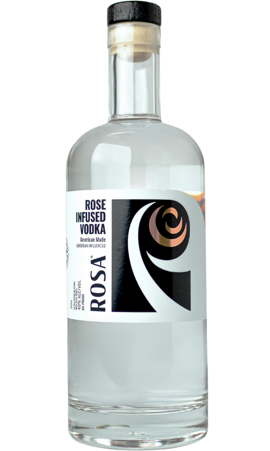 ROSA VODKA AUTHENTIC ROSE INFUSED VODKA DISTILLED IN OREGON 750ML Spirits