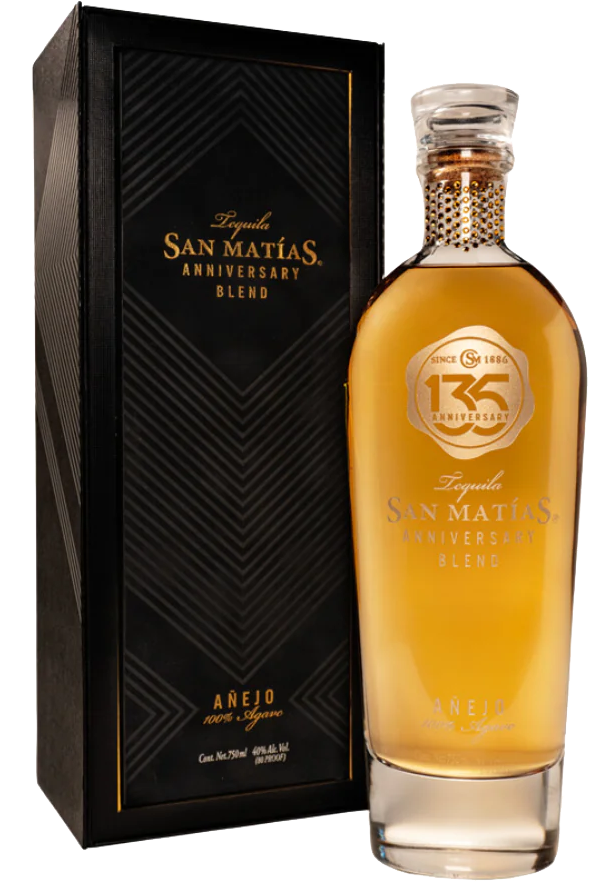 SAN MATIAS TEQUILA ANEJO 135TH ANNIVERSARY BLEND 750ML LIQ