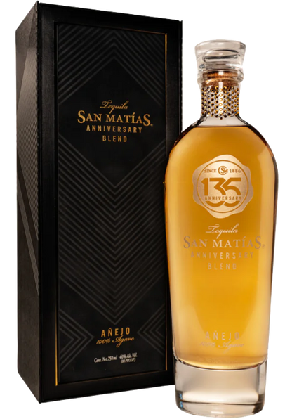 SAN MATIAS TEQUILA ANEJO 135TH ANNIVERSARY BLEND 750ML LIQ