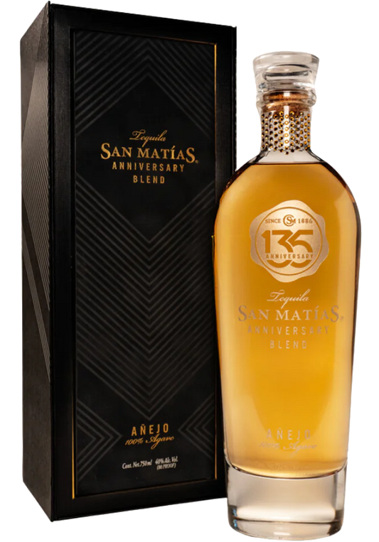 SAN MATIAS TEQUILA ANEJO 135TH ANNIVERSARY BLEND 750ML LIQ