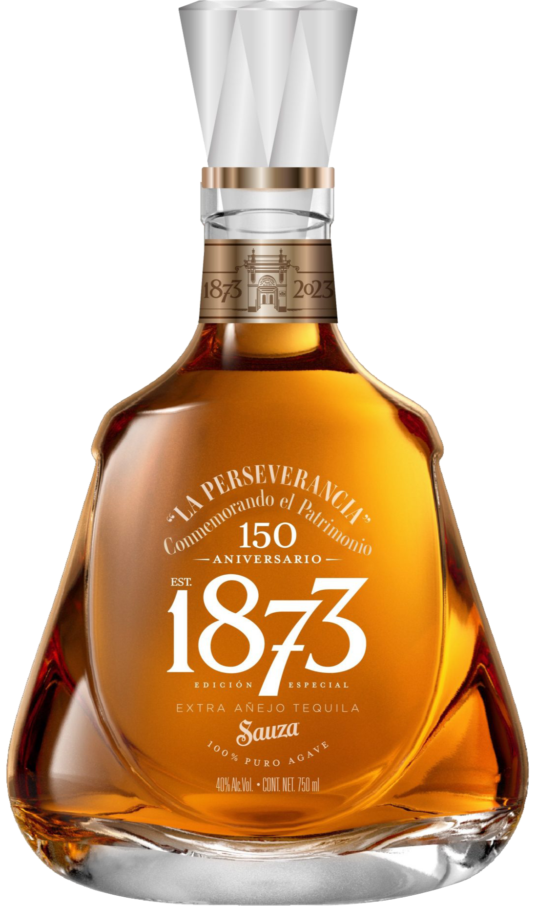 SAUZA 1873 TEQUILA EXTRA ANEJO LA PERSEVERANCIA 150TH ANIVERSARIO 750ML LIQ