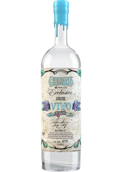 SIEMPRE TEQUILA BLANCO EXCLUSIVO VIVO 750ML LIQ