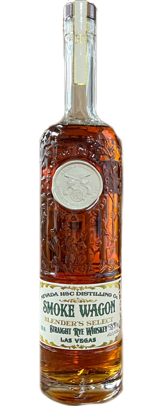 SMOKE WAGON WHISKEY STRAIGHT RYE BLENDERS SELECT NEVADA 750ML LIQ