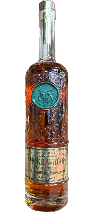 SMOKE WAGON WHISKEY STRAIGHT RYE MALTED NEVADA 750ML LIQ