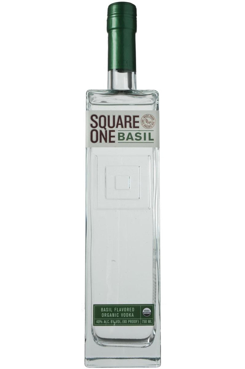 SQUARE ONE VODKA BASIL ORGANIC IDAHO 750ML Spirits