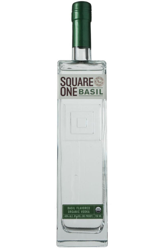 SQUARE ONE VODKA BASIL ORGANIC IDAHO 750ML Spirits