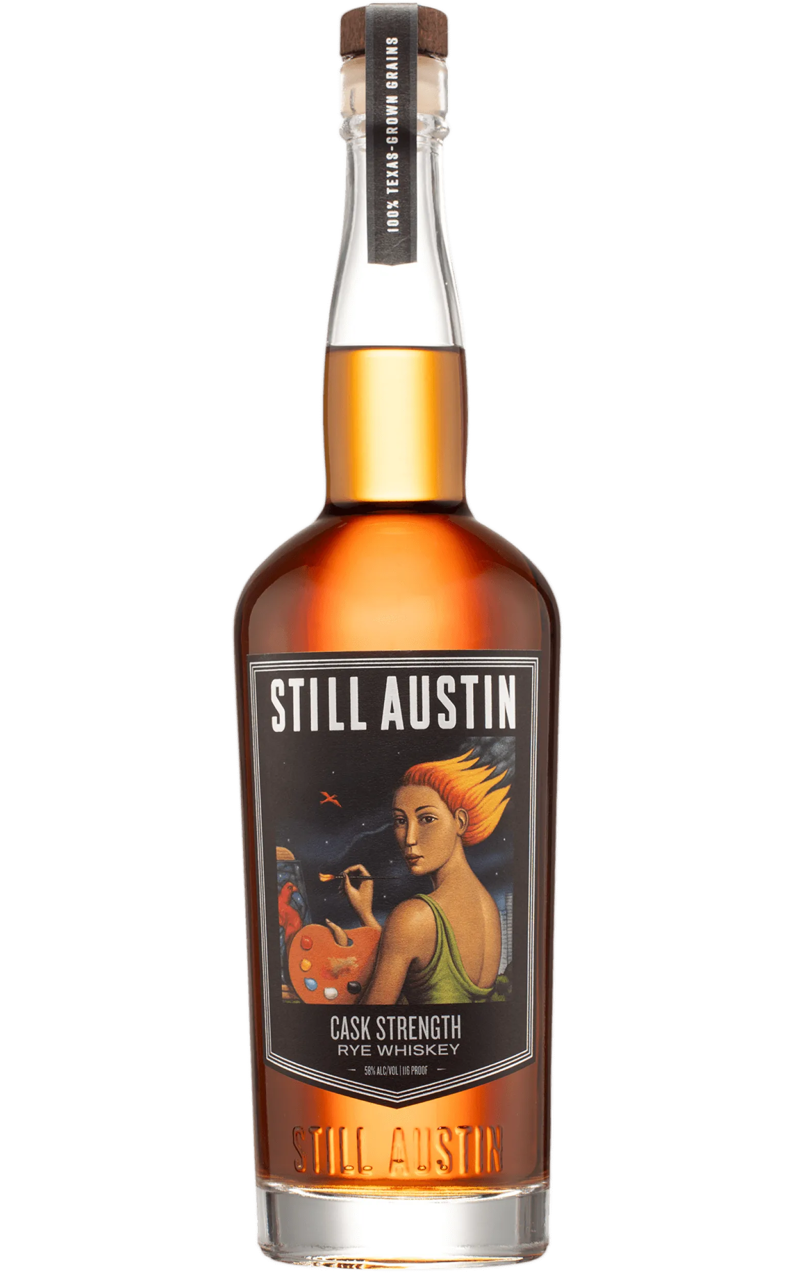 STILL AUSTIN WHISKEY RYE CASK STRENGTH TEXAS 750ML LIQ