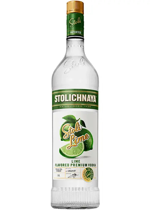 STOLICHNAYA VODKA LIME LATVIA 1LI LIQ