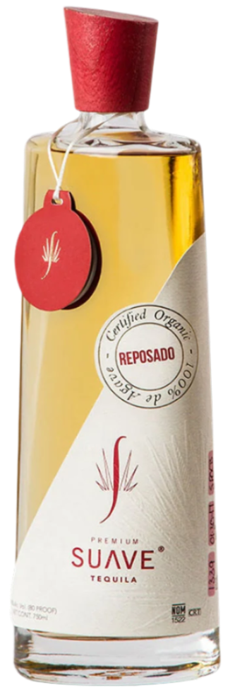SUAVE TEQUILA ORGANIC REPOSADO 750ML LIQ