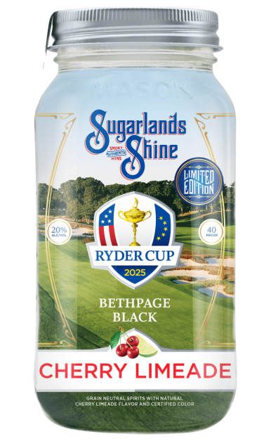SUGARLANDS SHINE MOONSHINE RYDER CUP BETHPAGE BLACK CHERRY LIMEADE TENNESSEE 750ML LIQ