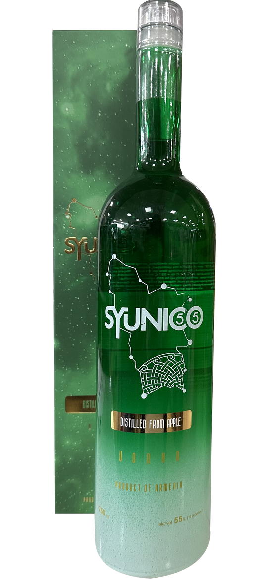 SYUNICO VODKA APPLE ARMENIA 120PF 750ML LIQ