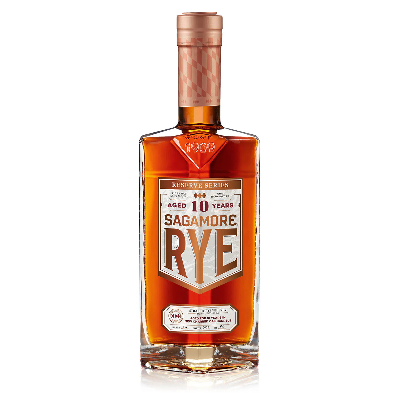 SAGAMORE WHISKEY STRAIGHT RYE RESERVE SERIES MARYLAND 10YR 750ML LIQ