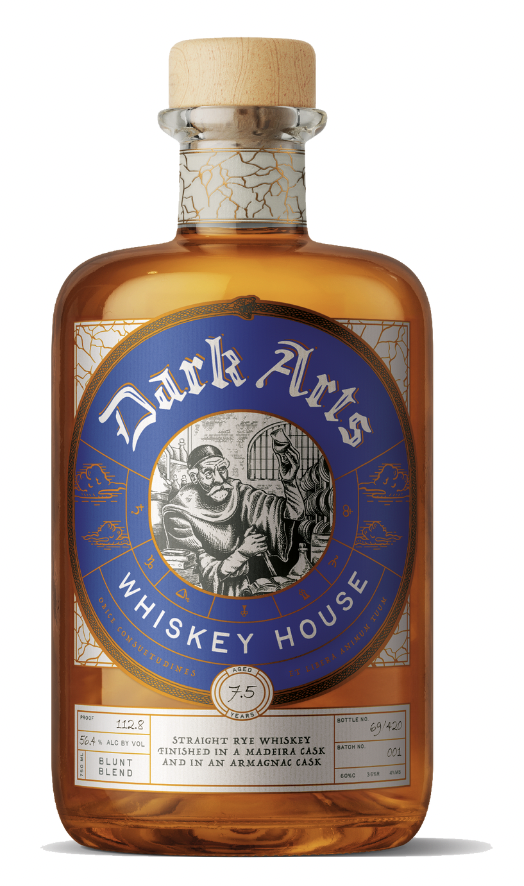 DARK ARTS WHISKEY RYE STRAIGHT FINISHED IN MADEIRA & ARMAGNAC CASK STRENGTH KENTUCKY 8YR 750ML LIQ