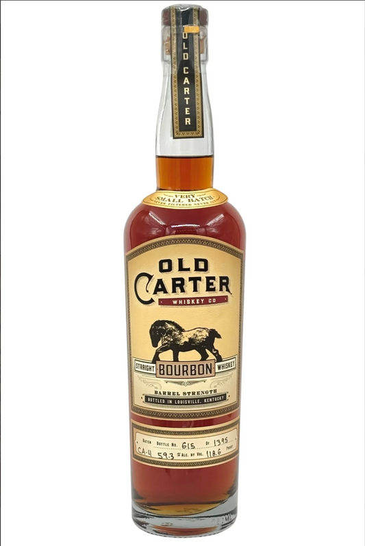 OLD CARTER BOURBON BARREL STRENGTH BATCH CA-4 KENTUCKY 750ML LIQ