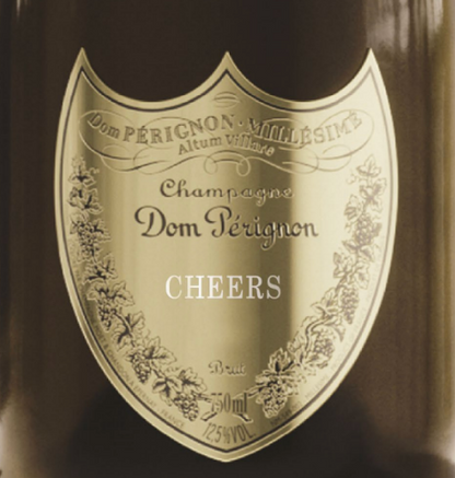 DOM PERIGNON CHAMPAGNE BRUT 2015 750ML WITH PERSONALIZED SHIELD DOM PERIGNON CHAMPAGNE BRUT 2015 750ML WITH PERSONALIZED SHIELD