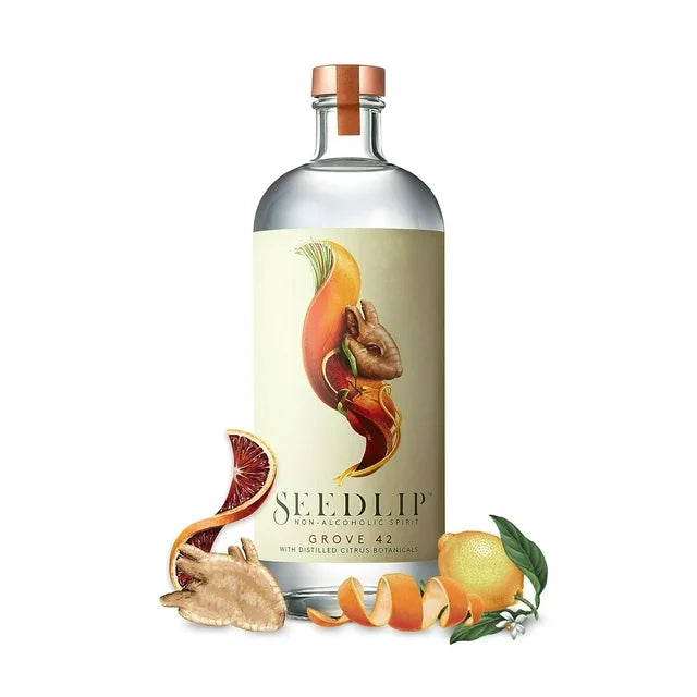 SEEDLIP GROVE 42 SPIRITS CITRUS NON ALCOHOLIC ENGLAND 700ML LIQ