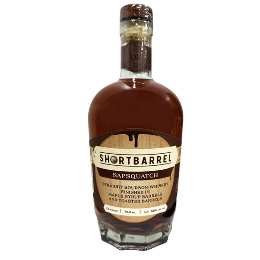 SHORTBARREL THE SAPSQUATCH BOURBON KENTUCKY 750ML LIQ