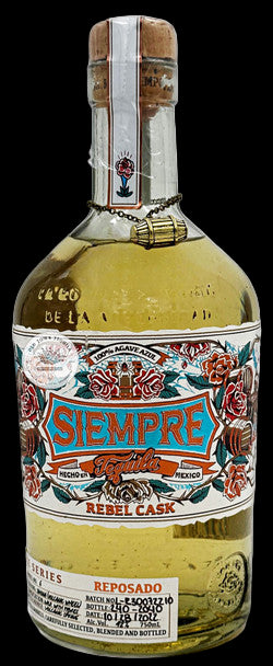SIEMPRE TEQUILA REPOSADO SUPREMO REBELIOUS AGED IN AMERICAN OAK 750ML LIQ