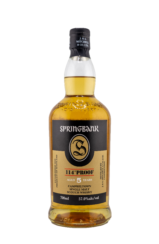 SPRINGBANK SCOTCH SINGLE MALT 114PF 5YR 700ML LIQ