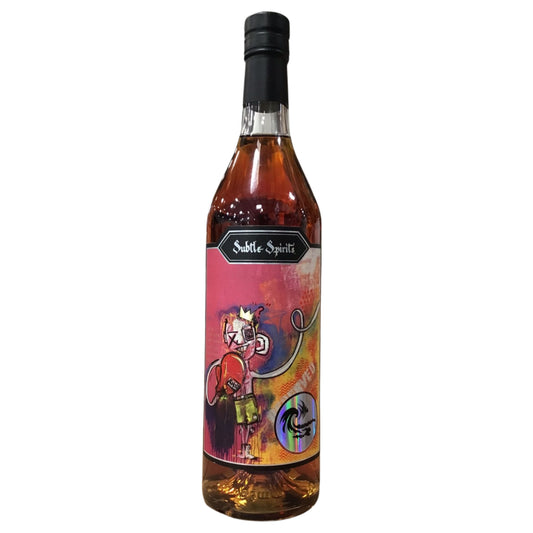 SUBTLE SPIRITS WHISKEY RYE SINGLE BARREL INDIANA 13YR 750ML