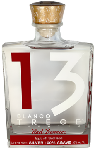 TEQUILA 13 BLANCO RED BERRIES 750ML LIQ