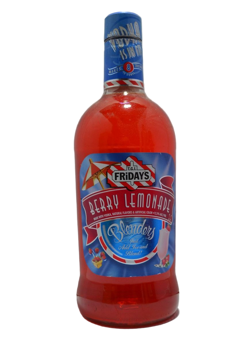 TGI FRIDAYS BERRY LEMONADE READY TO DRINK 750ML Spirits