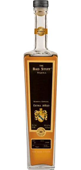 THE BAD STUFF RESERVA ESPECIAL EXTRA ANEJO TEQUILA 750ML