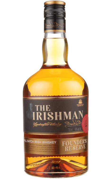 THE IRISHMAN WHISKEY FOUNDERS RESERVE SMALL BATCH IRISH 750ML Spirits