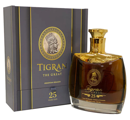 TIGRAN GREAT BRANDY ARMENIAN 25YR 750ML Spirits