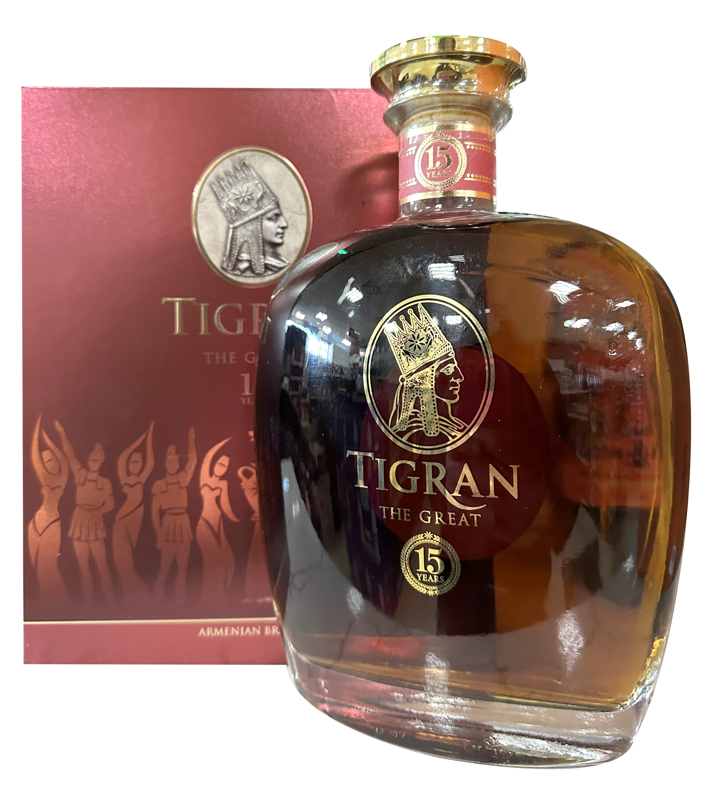 TIGRAN THE GREAT BRANDY ARMENIA 15YR 700ML Spirits