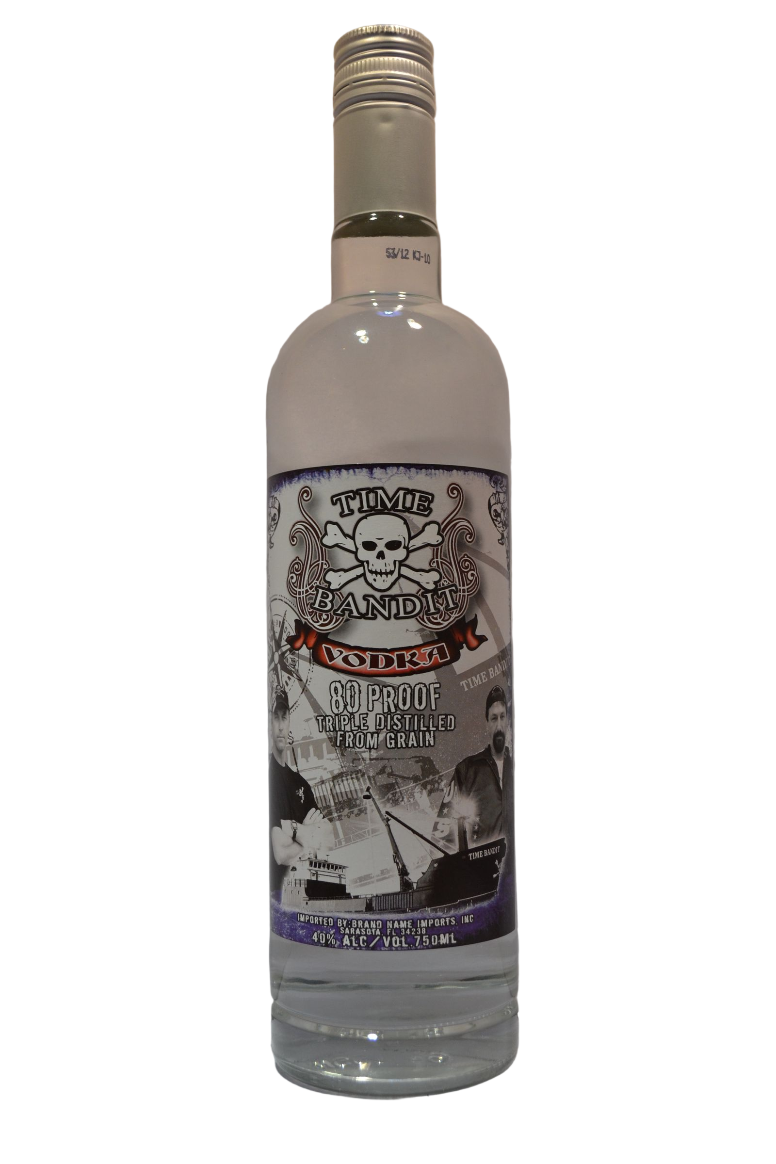 TIME BANDIT VODKA 750ML Spirits