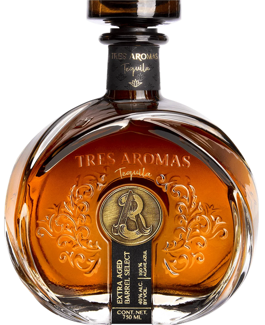 TRES AROMAS TEQUILA EXTRA AGED BARREL SELECT 750ML LIQ