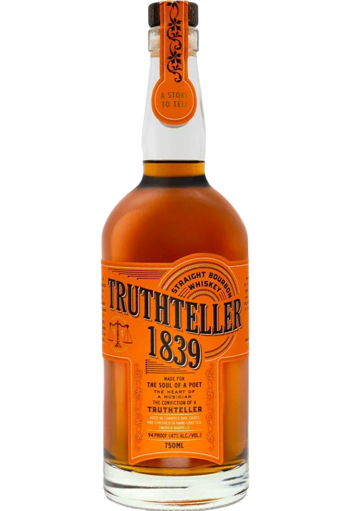 TRUTHTELLER BOURBON 1839 THE SOUL OF POET NORTH CARILINA 750ML LIQ