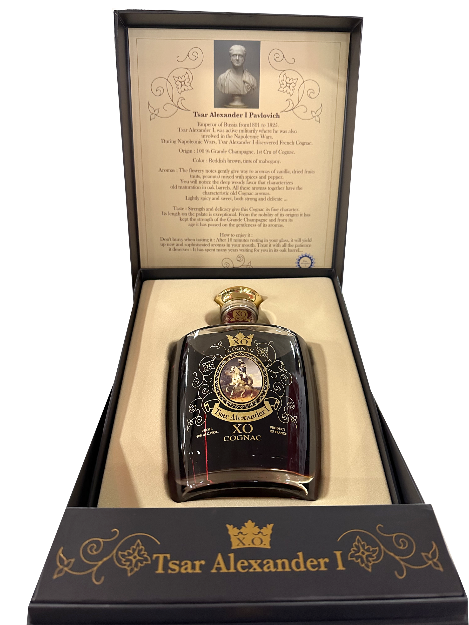 TSAR ALEXANDER I COGNAC XO FRANCE 750ML Spirits