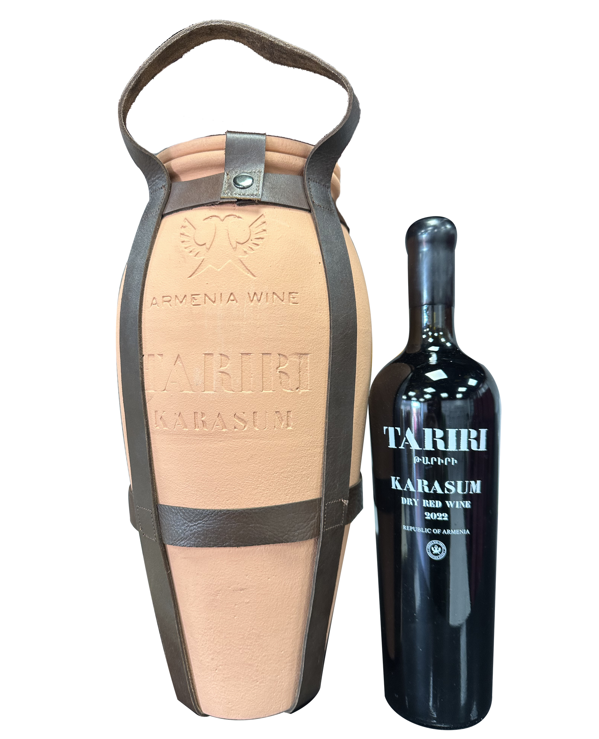 TARIRI KARASUM RED WINE IN KARAS GIFT BOX ARMENIA 2022 WINE