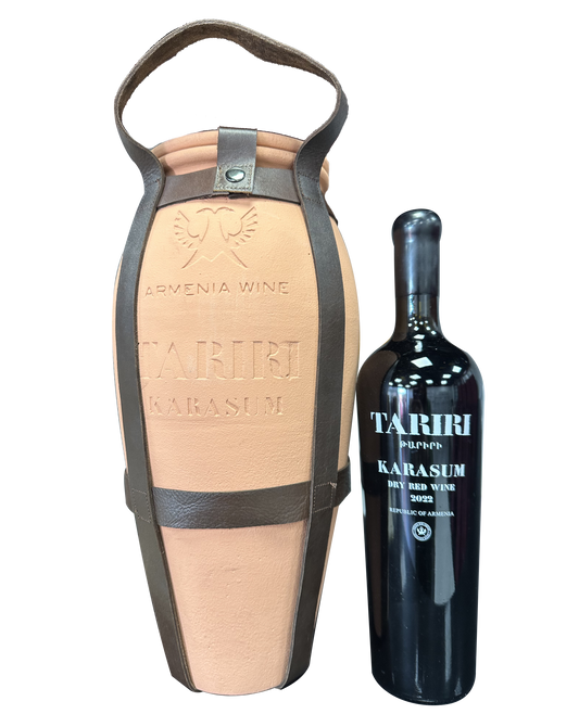TARIRI KARASUM RED WINE IN KARAS GIFT BOX ARMENIA 2022 WINE