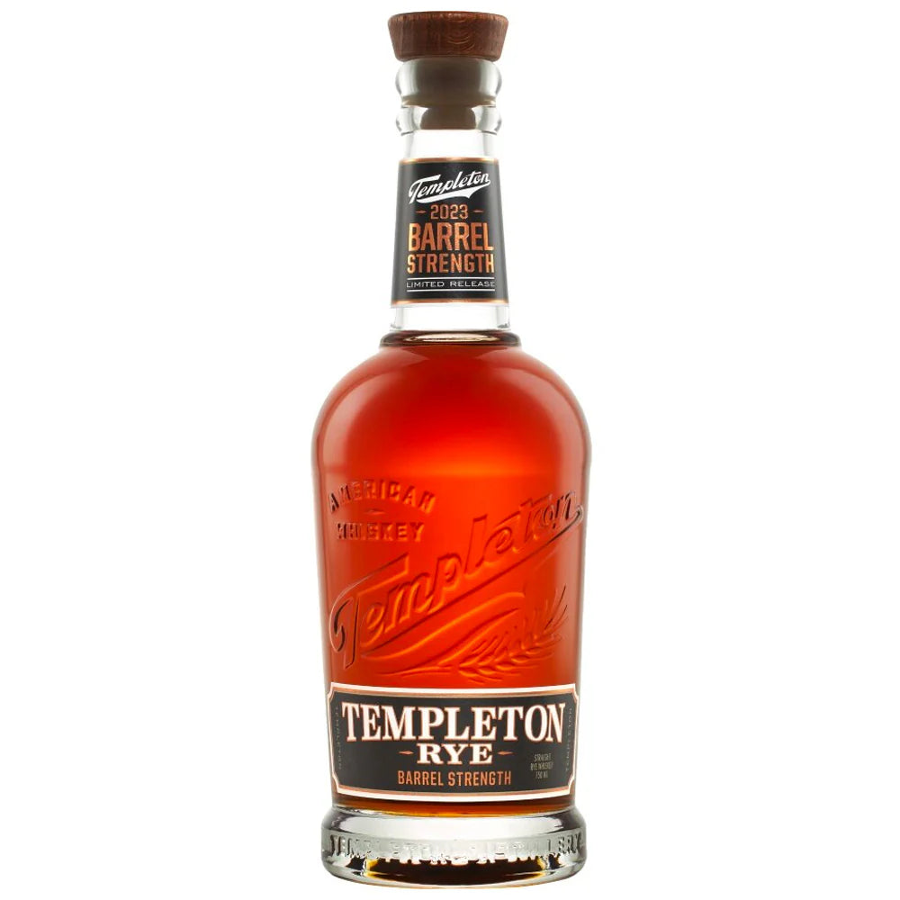 TEMPLETON WHISKEY STRAIGHT RYE BARREL STRENGTH LIMITED RELEASE IOWA 750ML LIQ