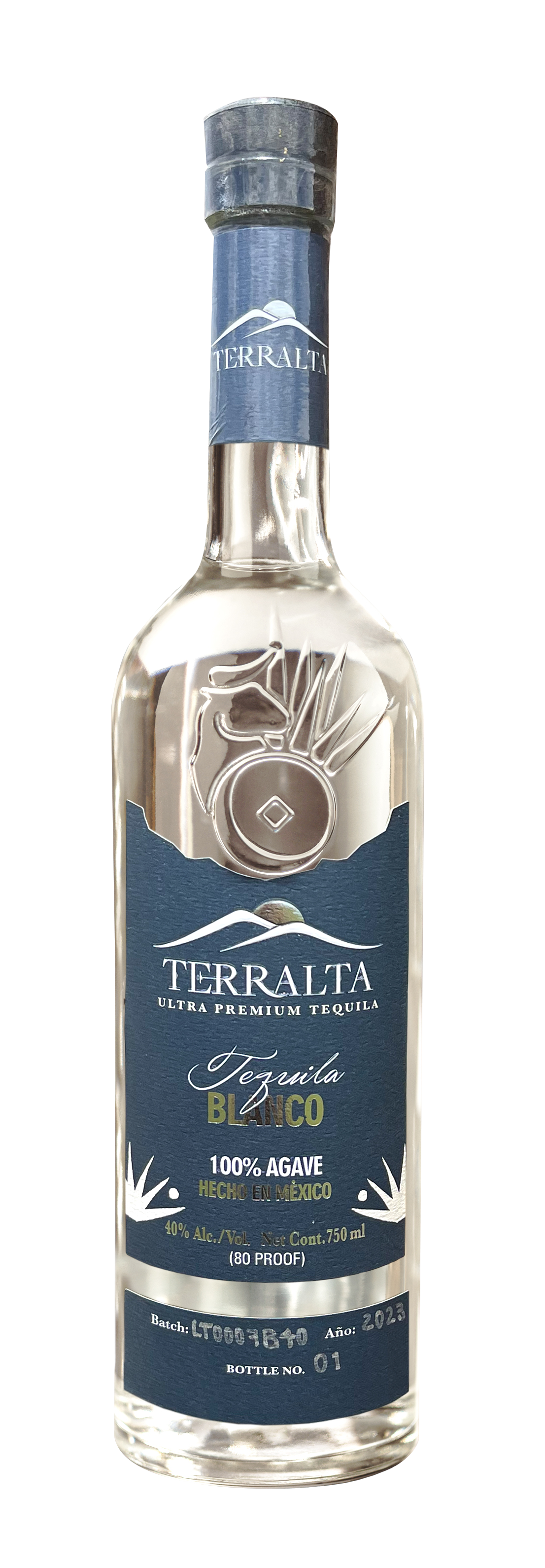 TERRALTA TEQUILA BLANCO 750ML LIQ