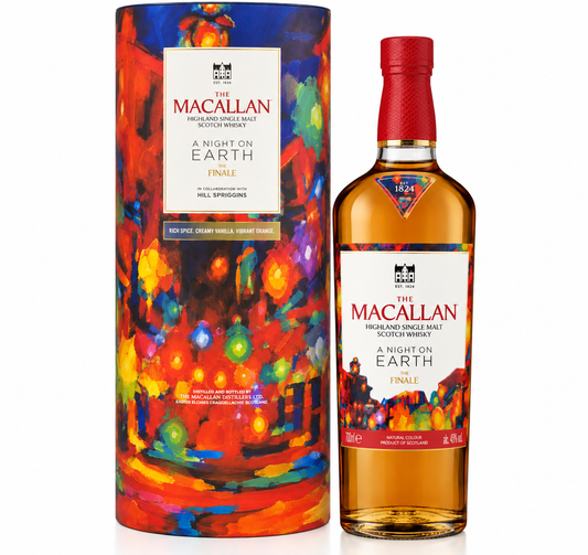 MACALLAN SCOTCH SINGLE MALT A NIGHT ON EARTH THE FINALE HIGHLAND 750ML