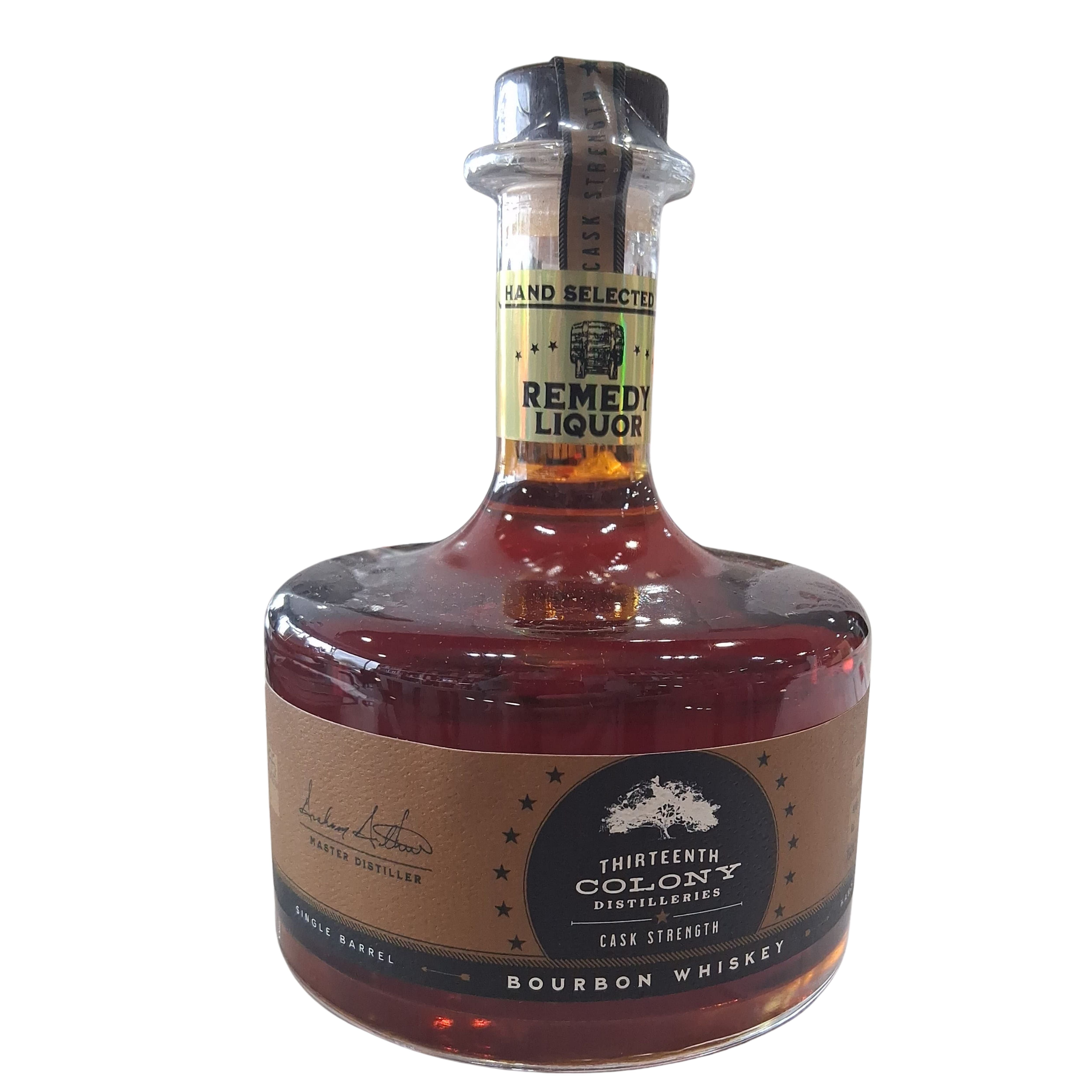 Thirteenth Colony Bourbon Cask Strength Private Barrel Select