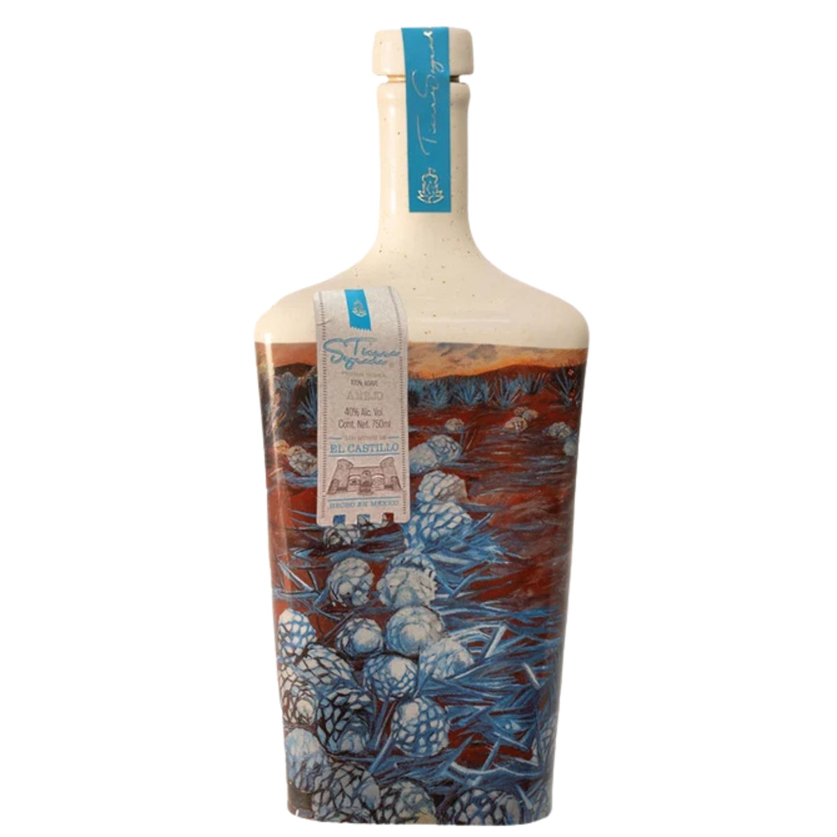 TIERRA SAGRADA TEQUILA ANEJO CERAMIC 750ML LIQ