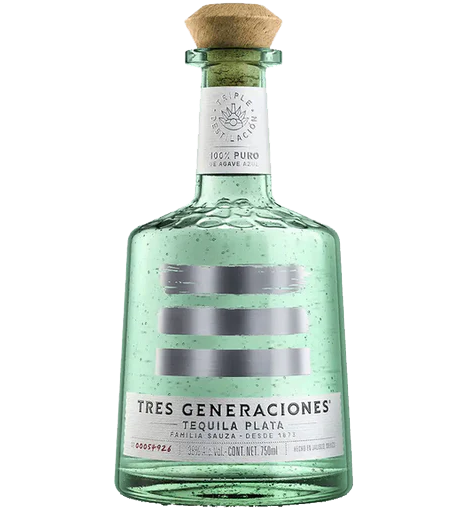 TRES GENERACIONES TEQUILA PLATA 750ML - Remedy Liquor